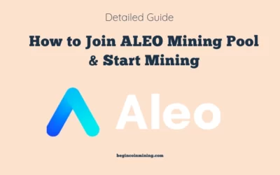 How to Join ALEO Mining Pool & Start Mining 2023