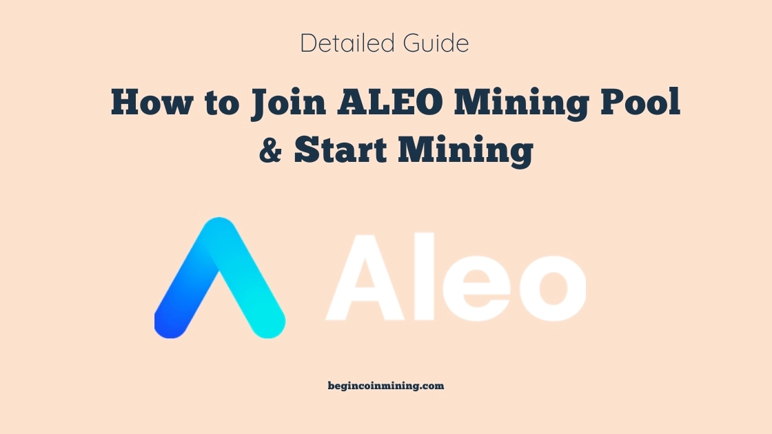 How to Join ALEO Mining Pool & Start Mining