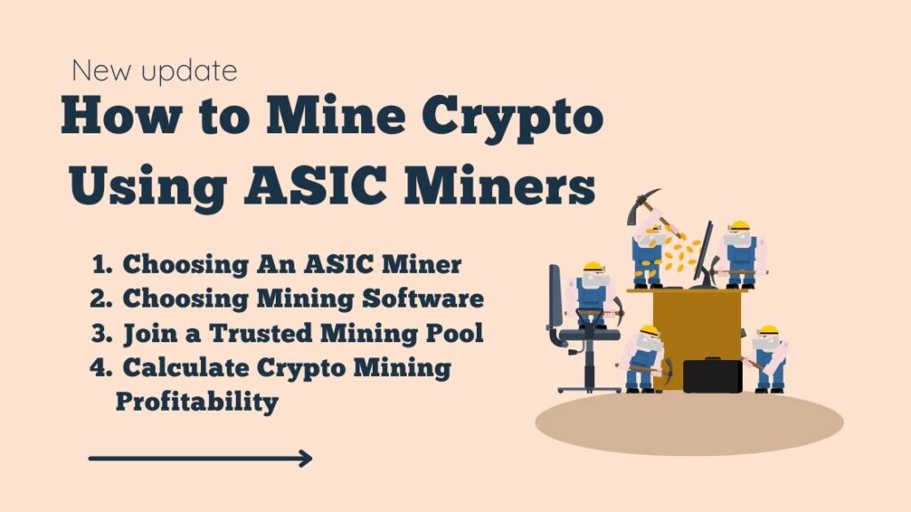 How to Mine Crypto Using ASIC Miners