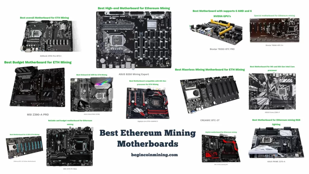 ETH Mining Motherboards